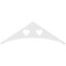 Ekena Millwork Pitch Winston Architectural Grade PVC Gable Pediment, 36"W x 6"H x 1"P (4/12) GPP036X006X100WIN - alternate 5